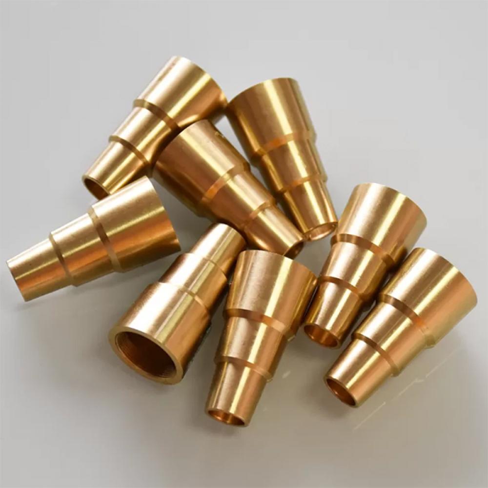 Automatic CNC turned brass parts