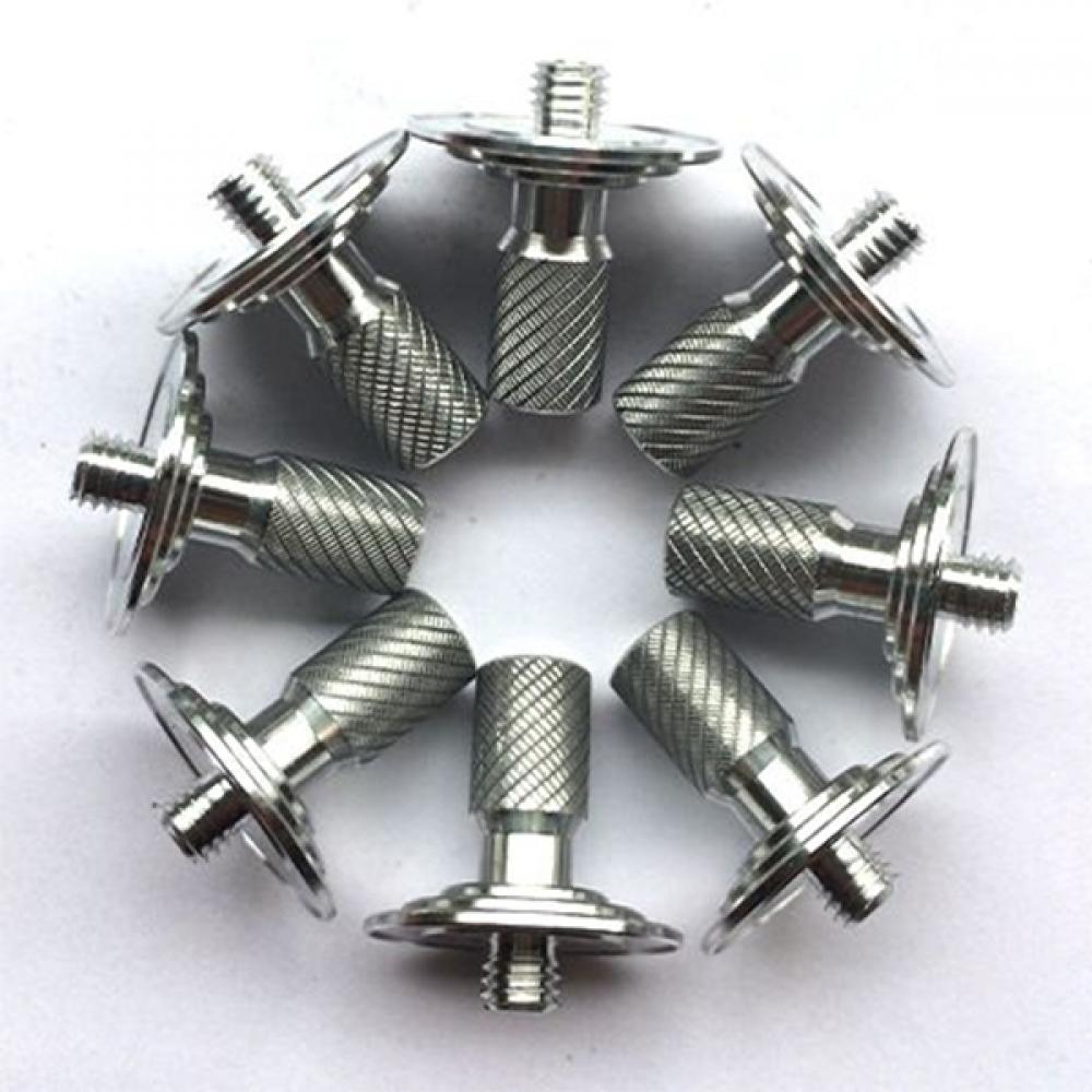 Automatic cnc turned Aluminum screws