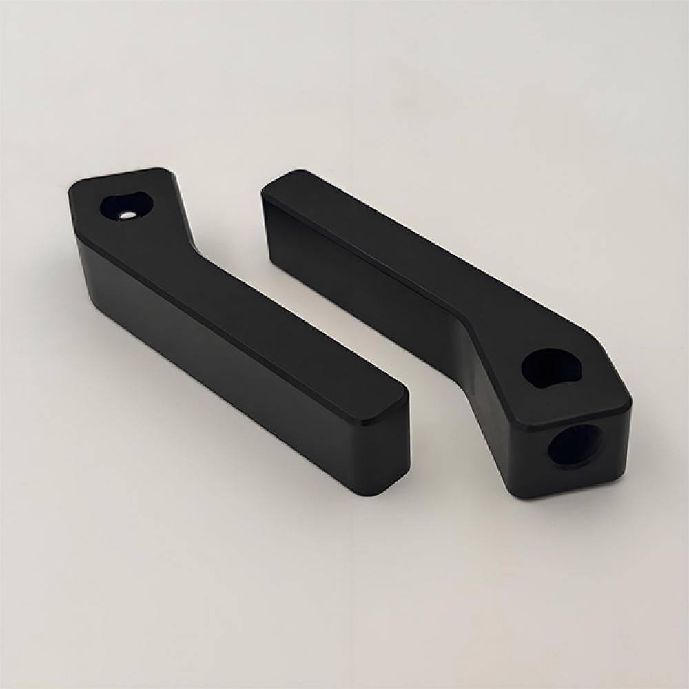 CNC Milling sand-blasted aluminum part